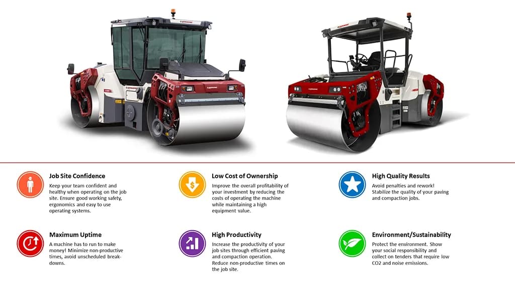 Dynapac CC5200VI tandem asphalt roller