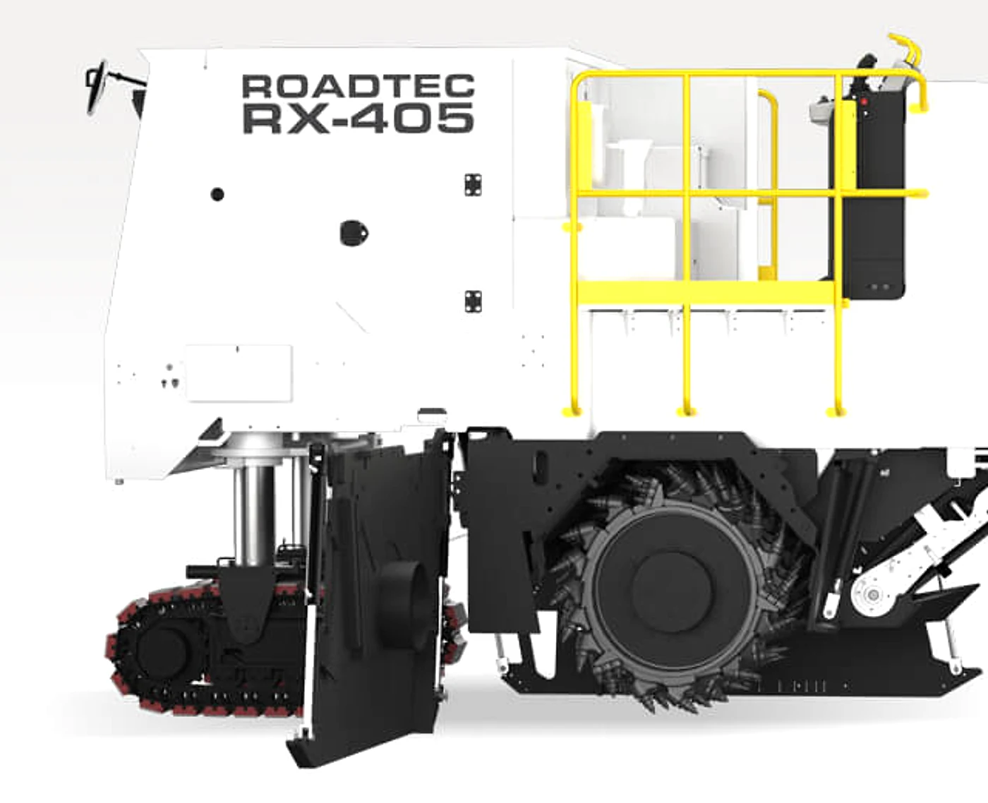 Roadtec RX-405 cutter housing access door