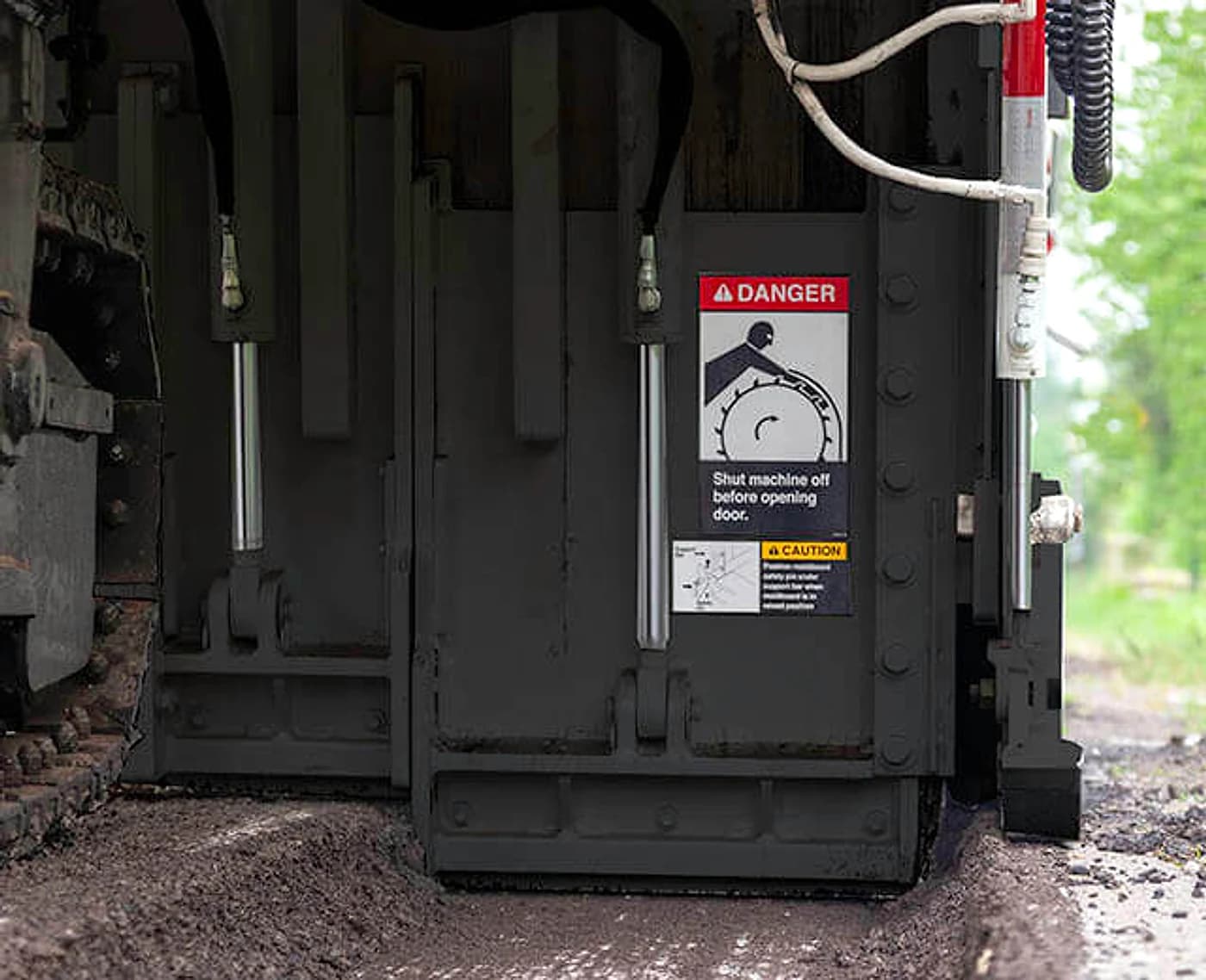 Roadtec variable cutter system for asphalt milling machines