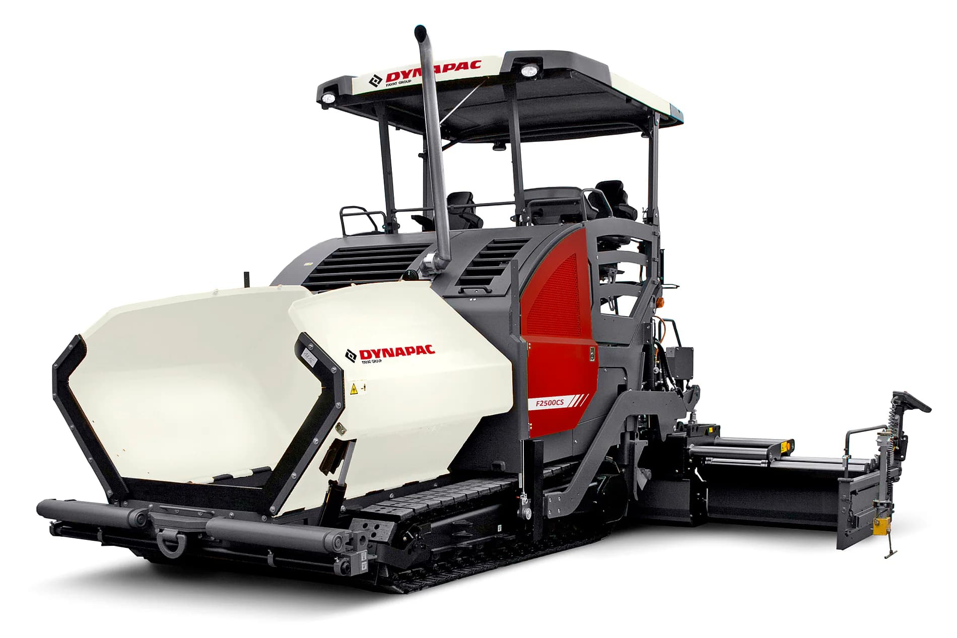 Dynapac F2500CS Tracked Paver asphalt paving equipment