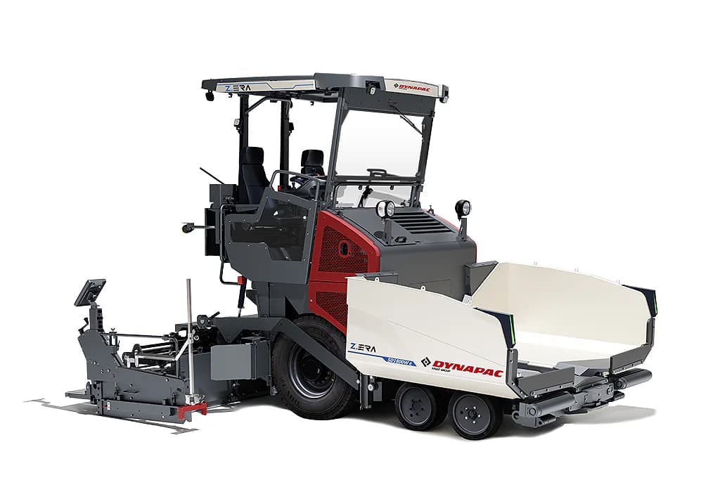 Dynapac SD1800W e Electric Wheeled Paver asphalt paving equipment