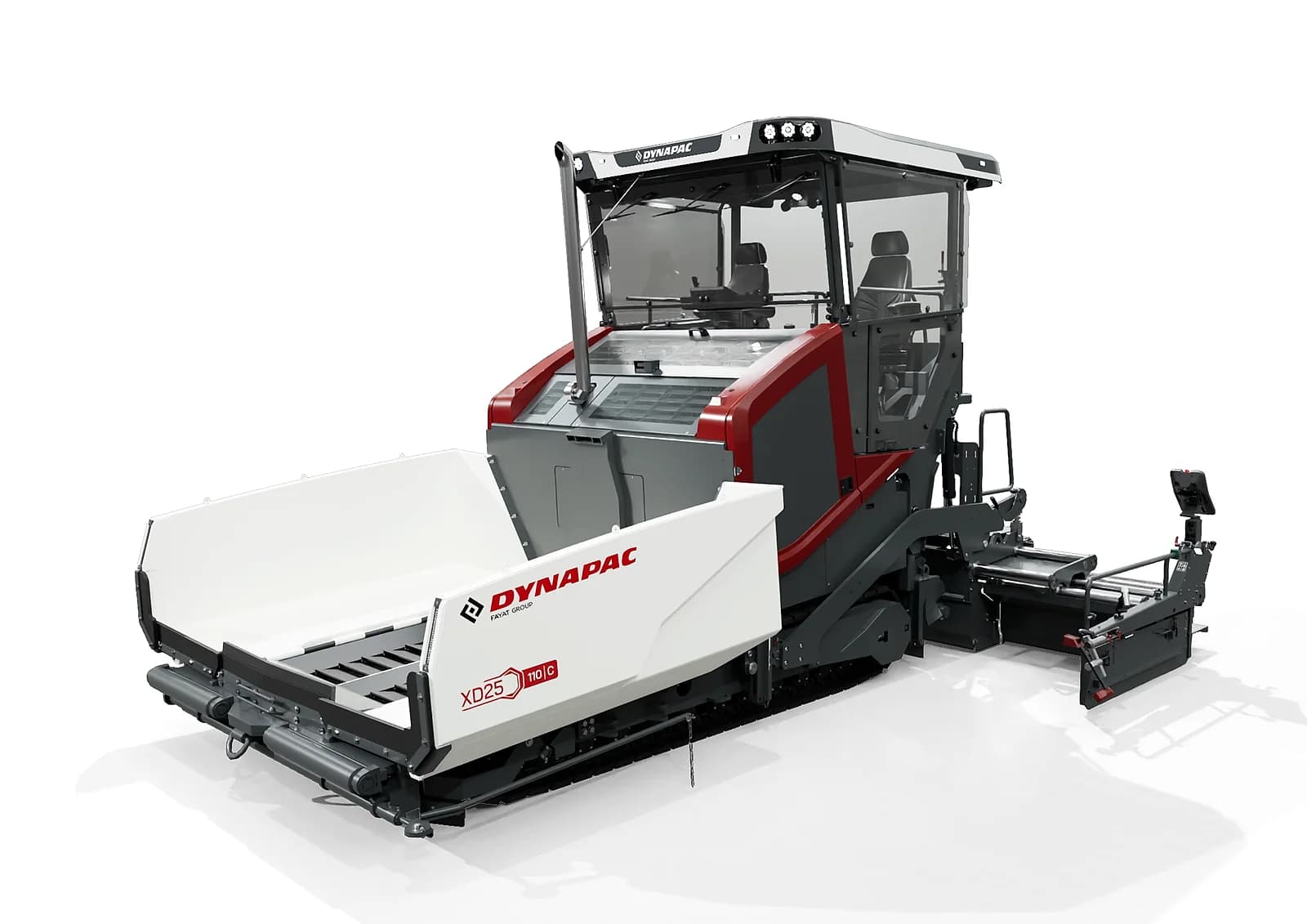 Dynapac SD25 110C Tracked Paver asphalt paving equipment