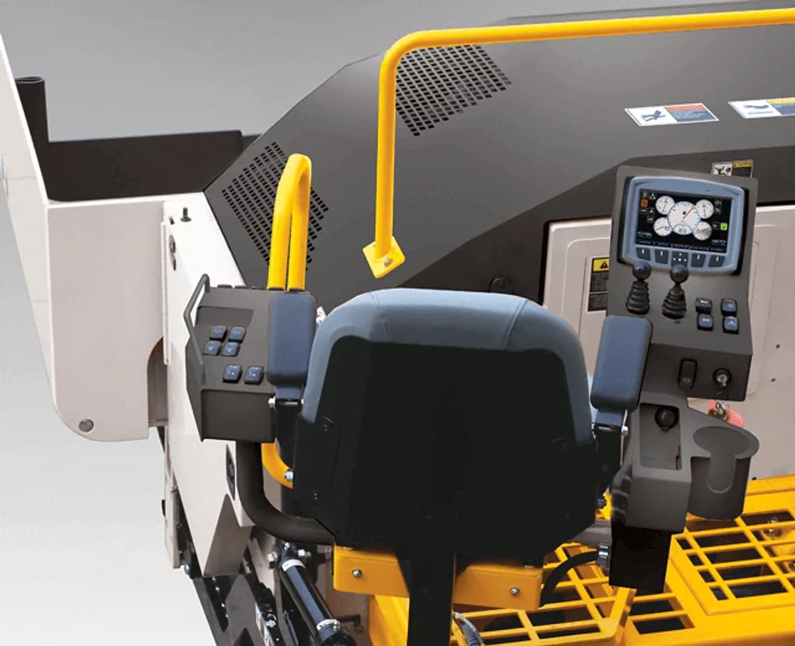 Carlson CP130 Commercial Class Asphalt Paver operator and controls OEM photo