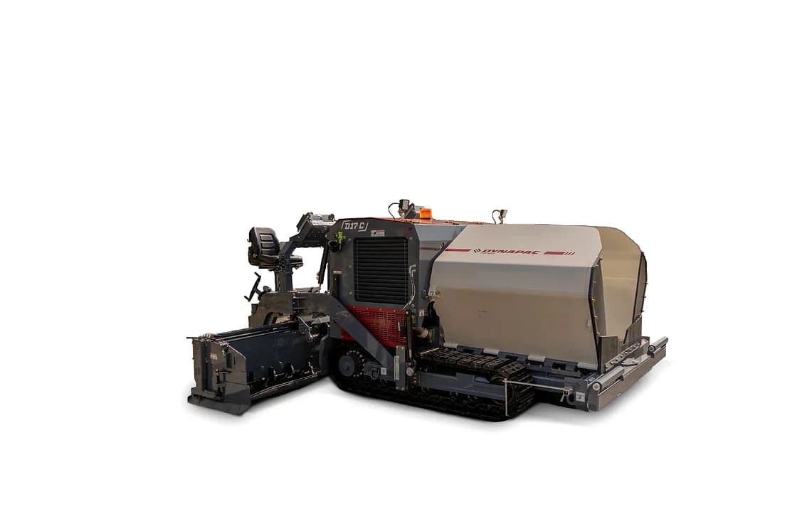 Dynapac D17C Commercial Paver jobsite working view OEM photo