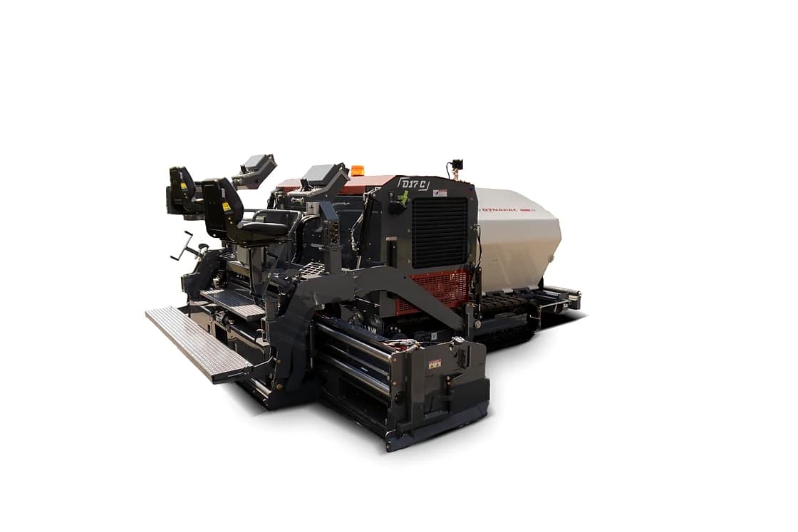 Dynapac D17C Commercial Paver feed and hopper area OEM photo
