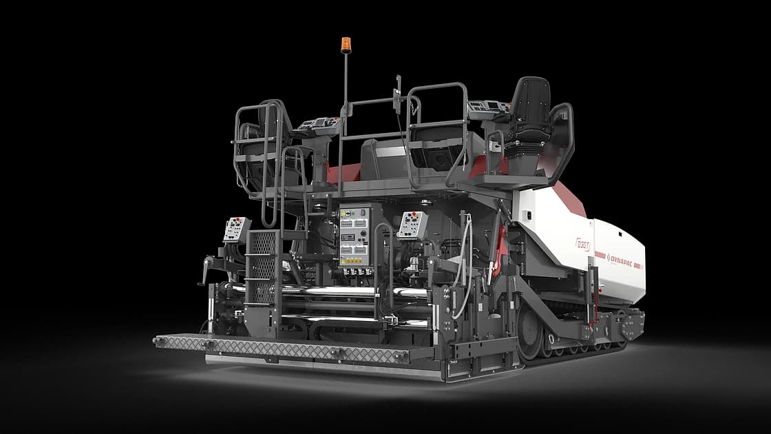 Dynapac D30T Tracked Paver machine detail OEM photo