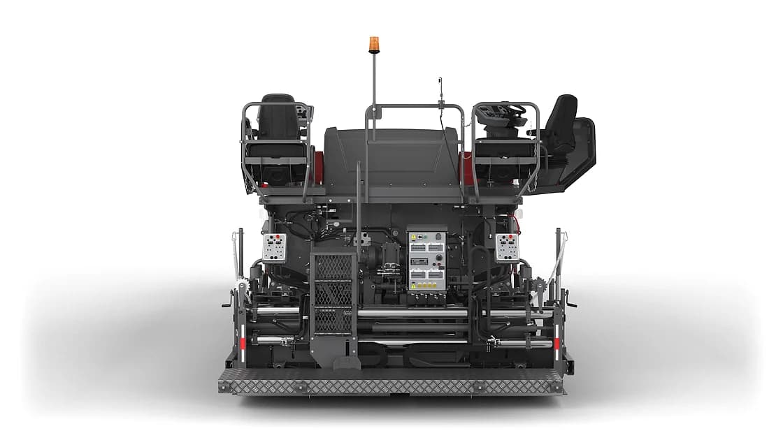 Dynapac D30W Wheeled Paver jobsite working view OEM photo