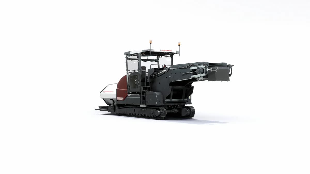 Dynapac MF2500CM Mobile Feeder conveyor system view OEM photo