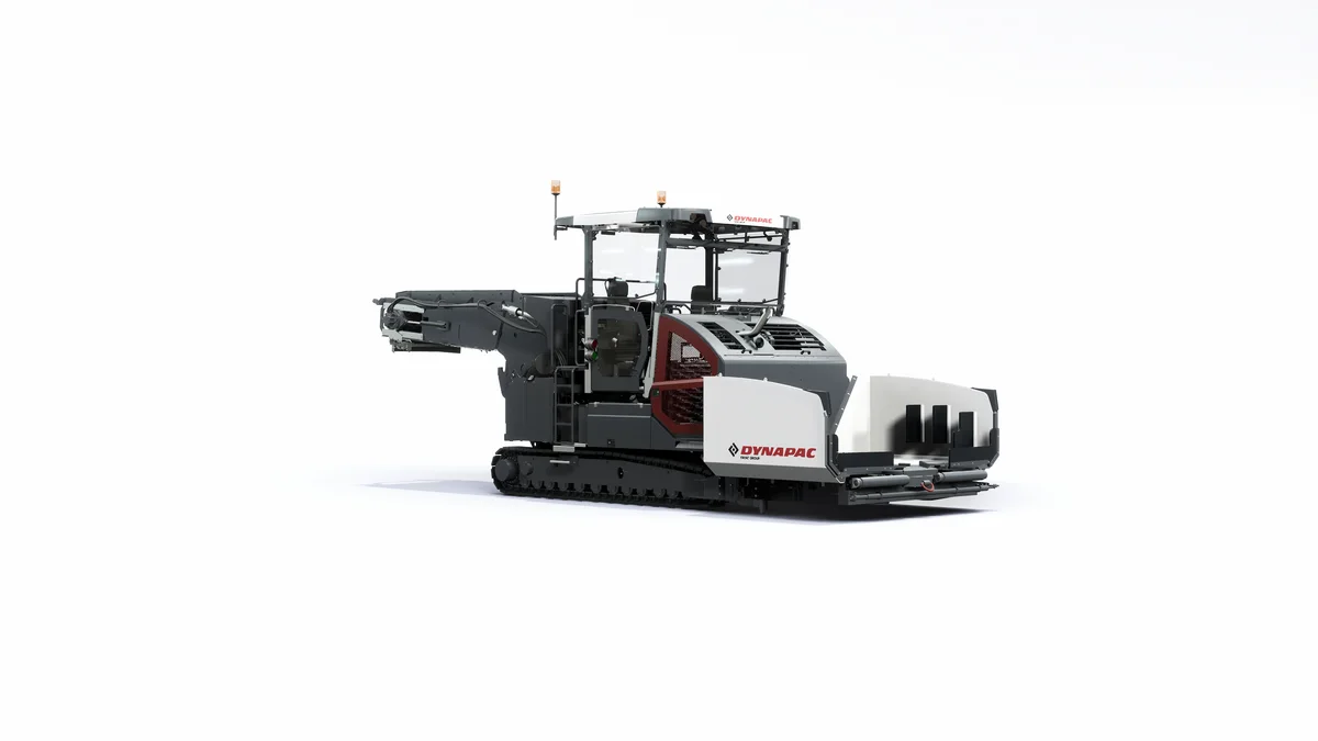 Dynapac MF2500CM Mobile Feeder material transfer detail OEM photo