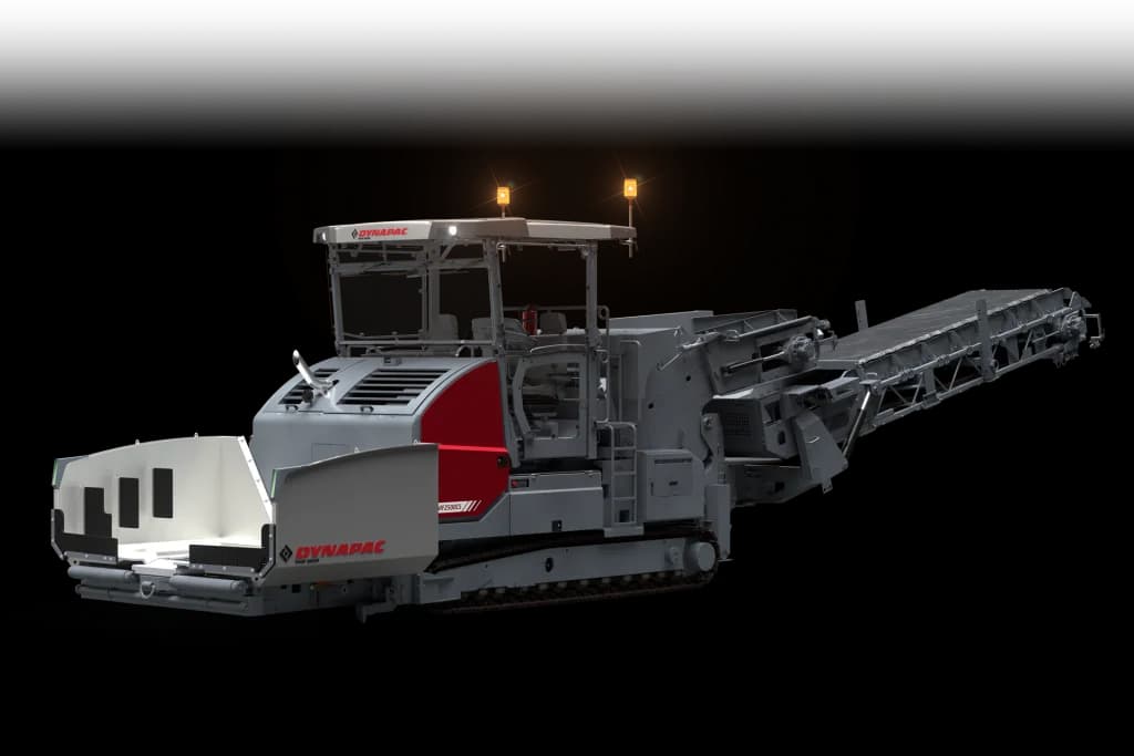 Dynapac MF2500CS with SW6500 Swing Feeder swing conveyor profile OEM photo