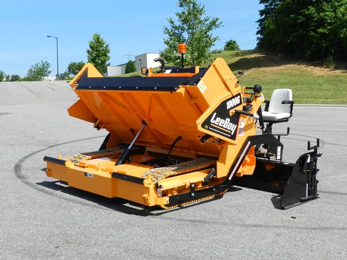 LeeBoy 1000G Asphalt Paver feed and hopper area OEM photo