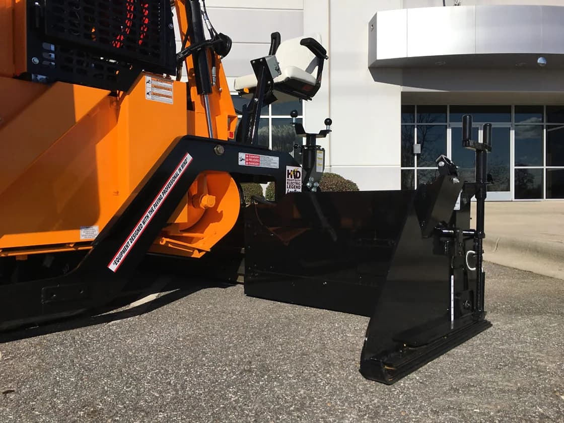 LeeBoy 8515E Asphalt Paver feed and hopper area OEM photo