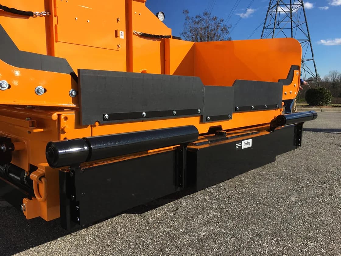 LeeBoy 8515E Asphalt Paver paving system view OEM photo