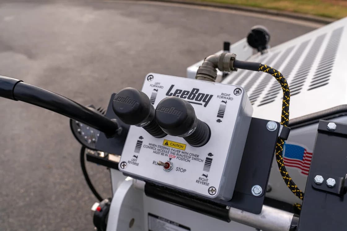 LeeBoy 8520C Electric Asphalt Paver service access detail OEM photo