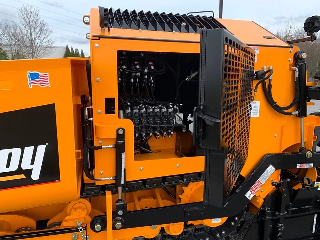 LeeBoy 8616D Asphalt Paver paving system view OEM photo