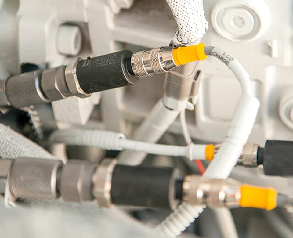 Roadtec highway paver hydraulic pressure sensor detail