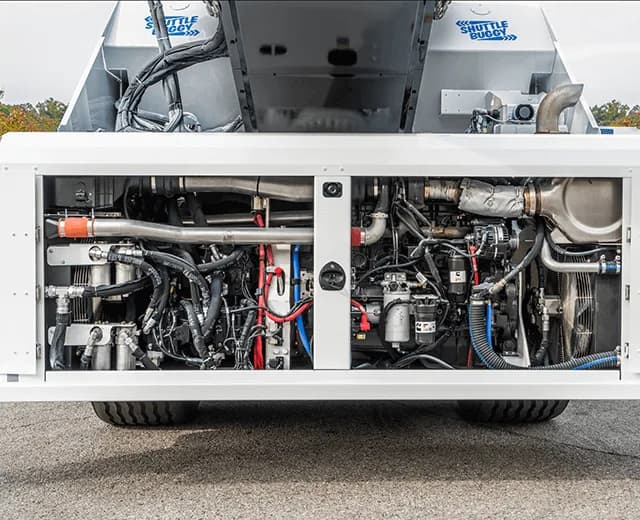 Roadtec SB-3000 rear barn doors and ground-level engine access