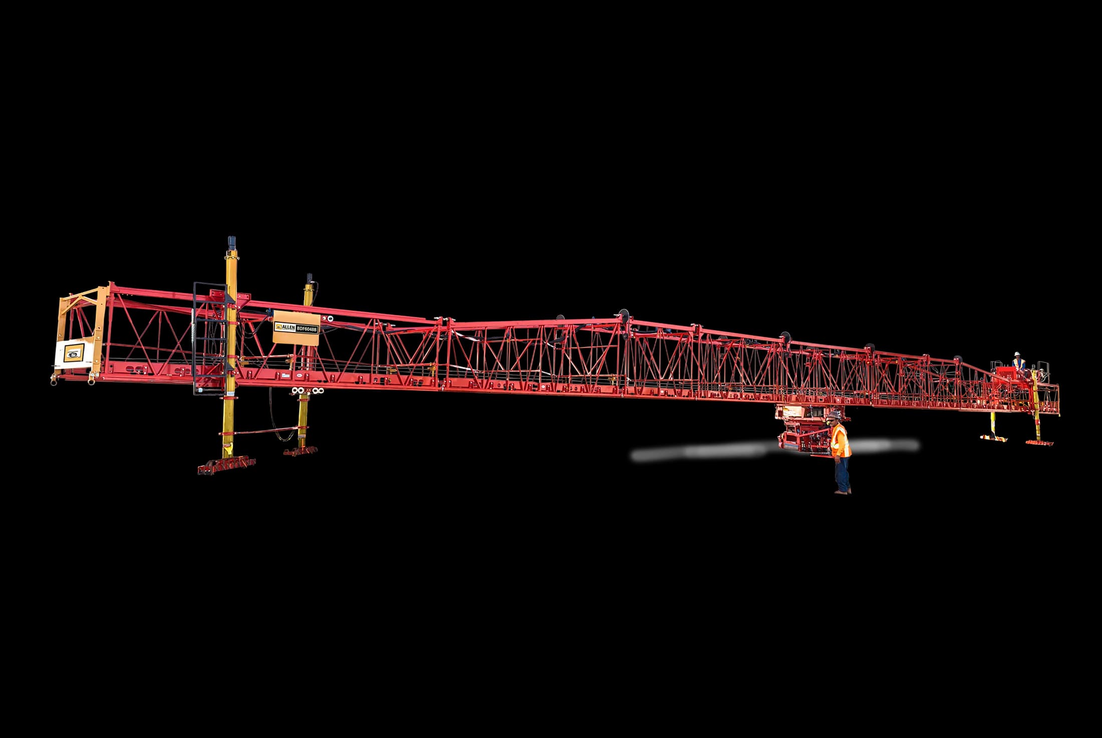 Allen BDF6048B Bridge Deck Finisher equipment photo