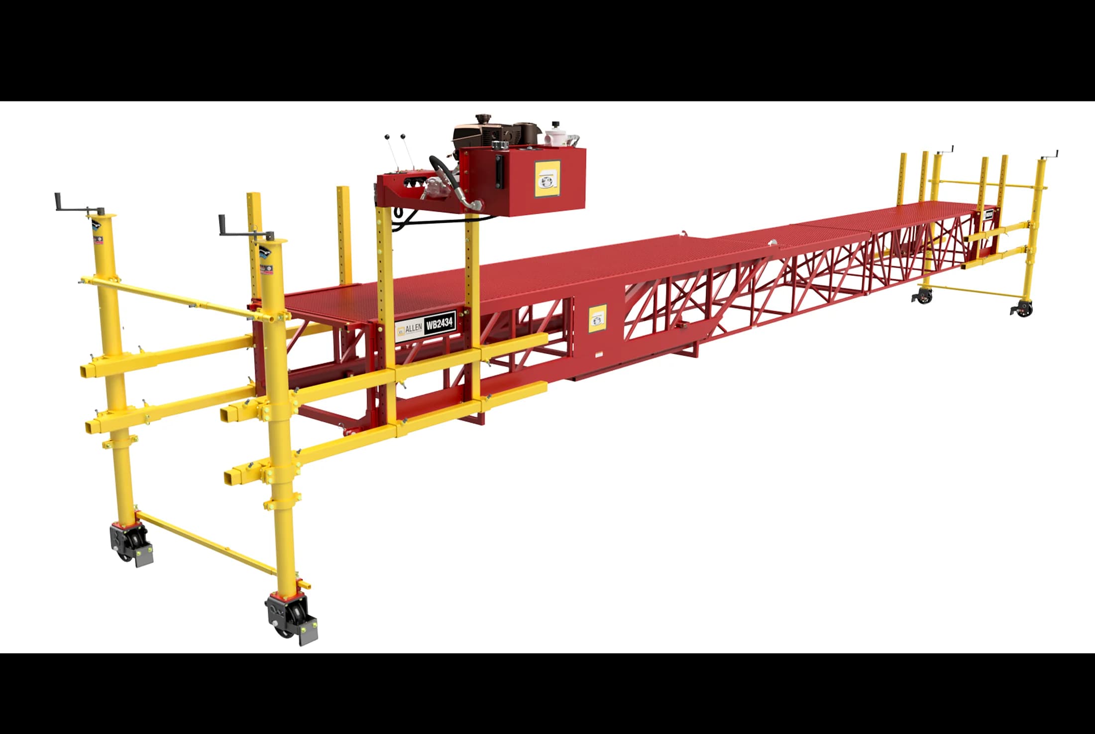 Allen WB2434 Work Bridge concrete paving equipment