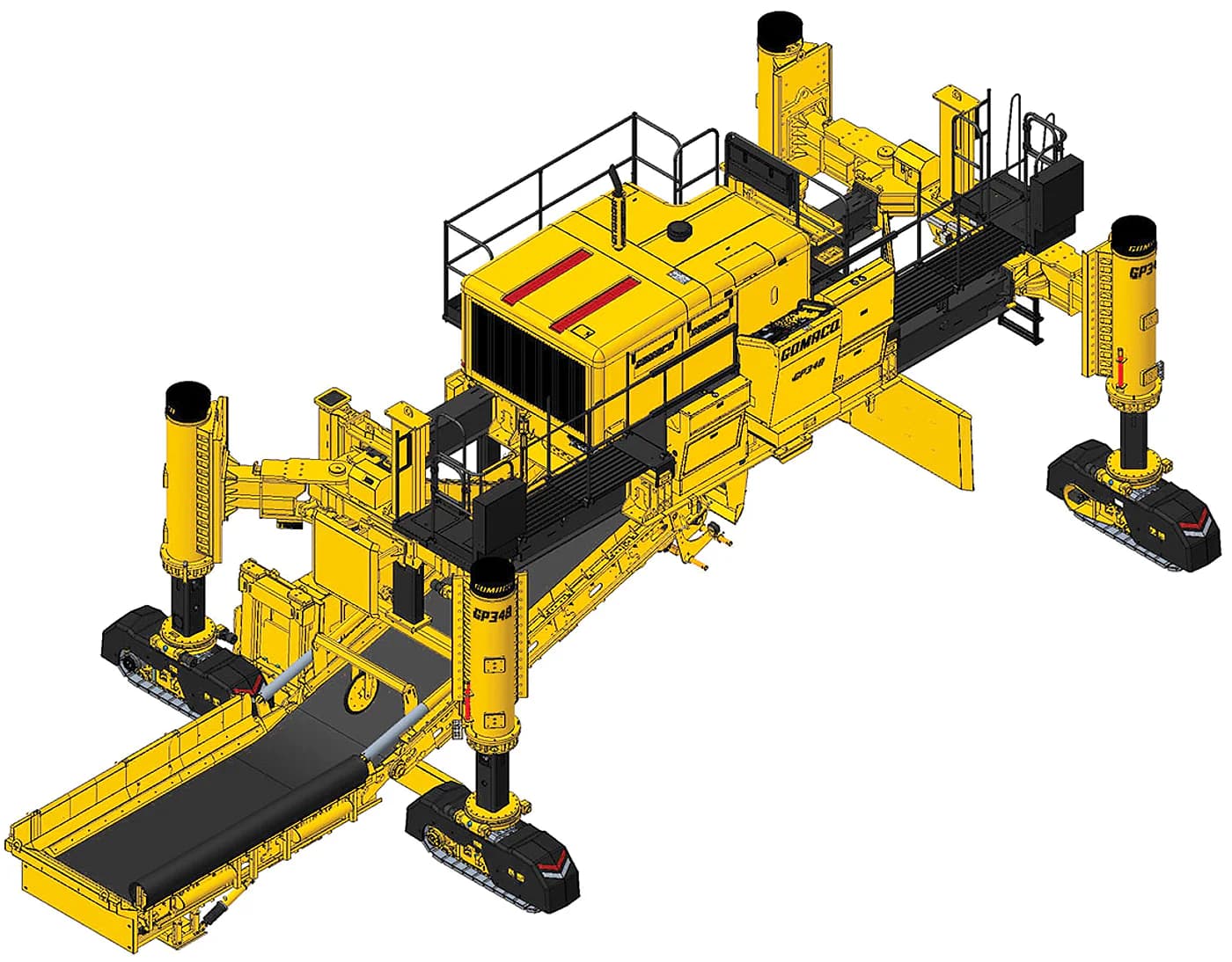 GOMACO GP348 Placer/Spreader Slipform Paver product photo