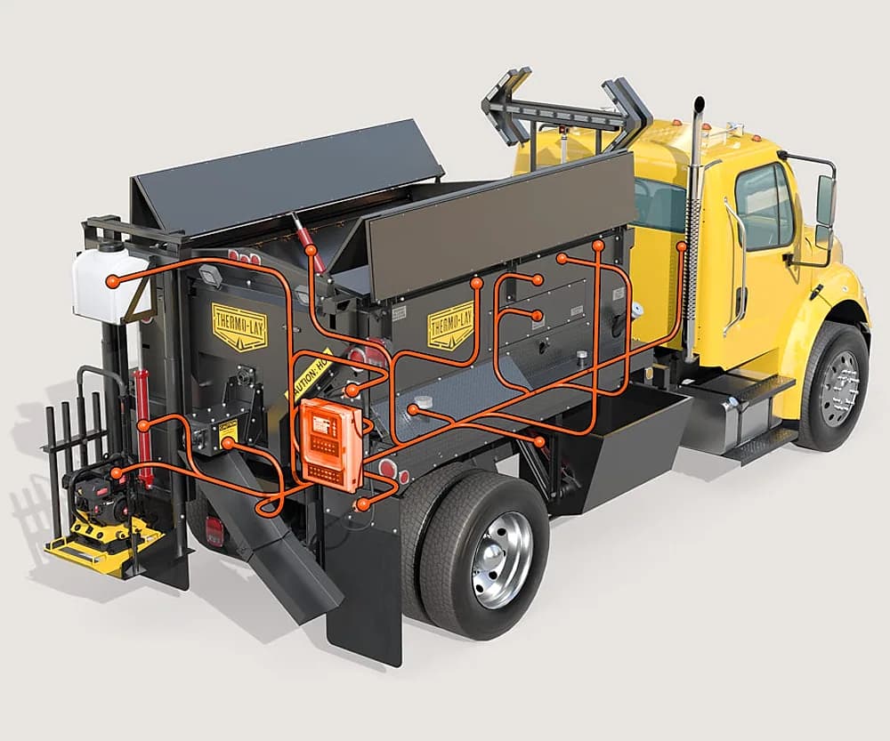 Thermo-Lay CAN bus control system