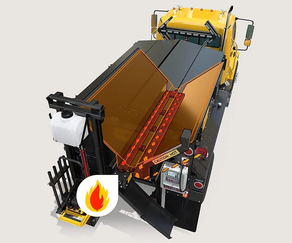 Thermo-Lay radiant oil heating system