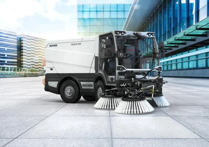 Bucher Municipal CityCat V20 compact sweeper photo 5