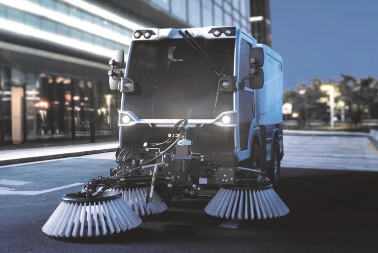 Bucher Municipal CityCat V20e electric compact sweeper photo 1