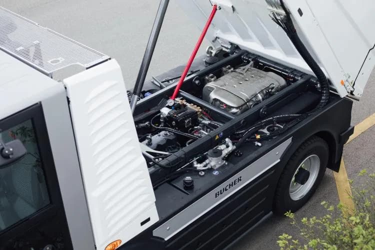 Bucher Municipal CityCat VR50 compact sweeper photo 1