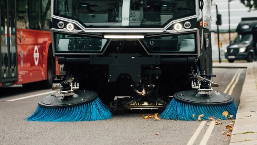Bucher Municipal CityCat VR50e electric compact sweeper photo 6
