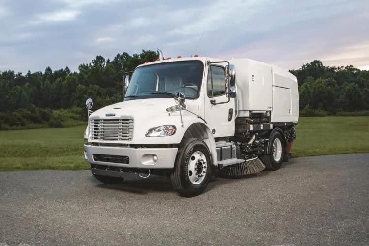 Bucher Municipal MaxPowa E35m truck-mounted sweeper photo 1