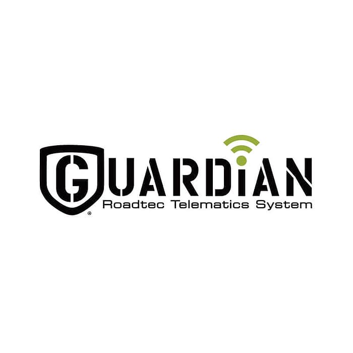 Roadtec Guardian telematics screen