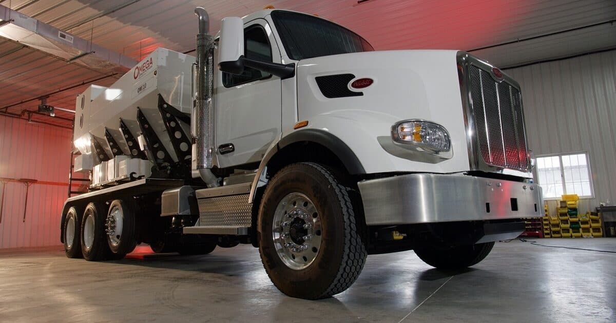 Omega OM10 volumetric concrete mixer