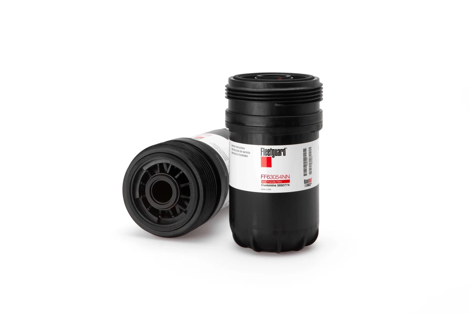 Roadtec 250706-03 fuel filter element with Fleetguard FF63054NN reference