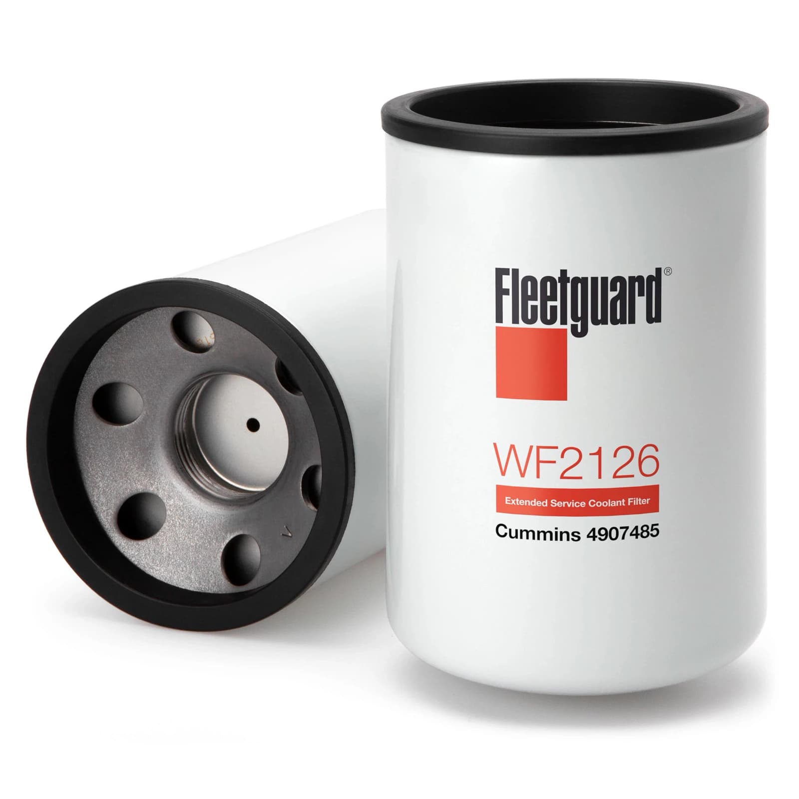 Roadtec 148838-C6 QSX15 coolant filter with Fleetguard WF2126 reference