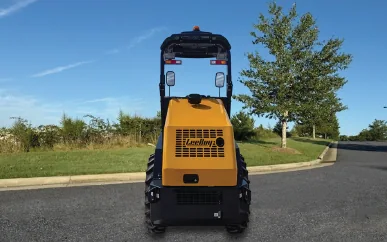 LeeBoy SR48 front soil roller view