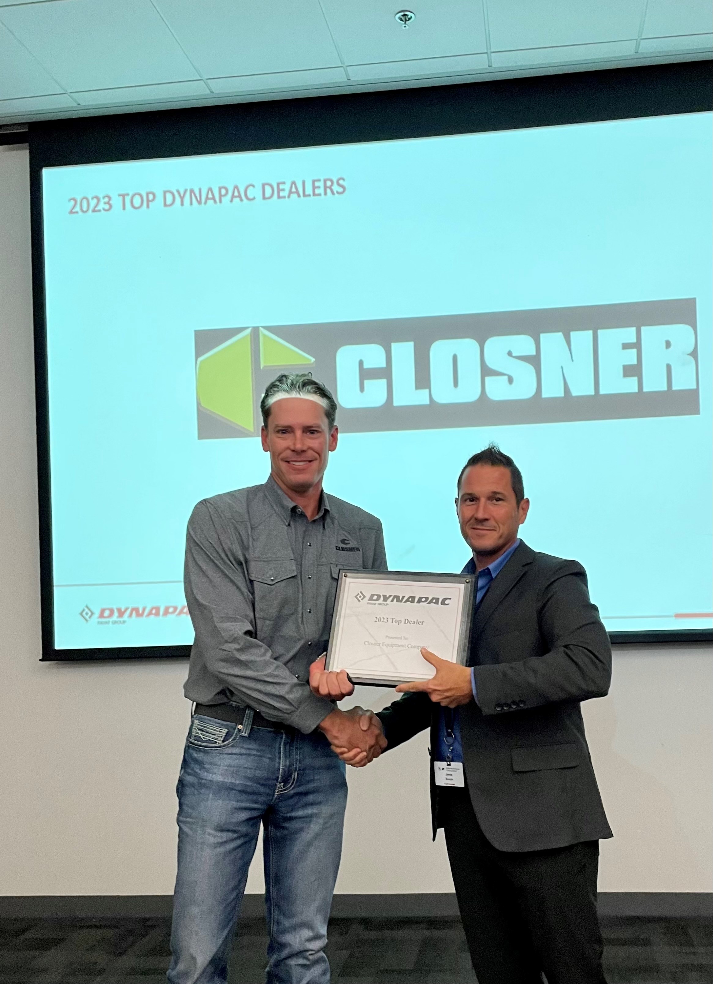 Dynapac Top Dealer Award